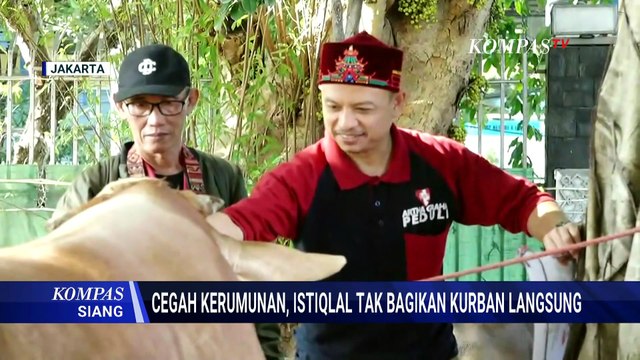 Menag Ungkap Masjid Istiqlal Tak Bagikan Daging Kurban Langsung ke Warga | KOMPAS SIANG