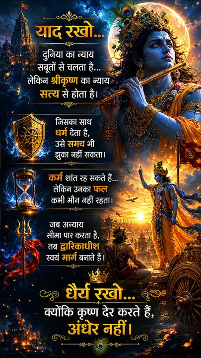 Lord Krishna Video / Motivational Video /Motivational Shorts And Reels /Candiddaily Dailymotion video