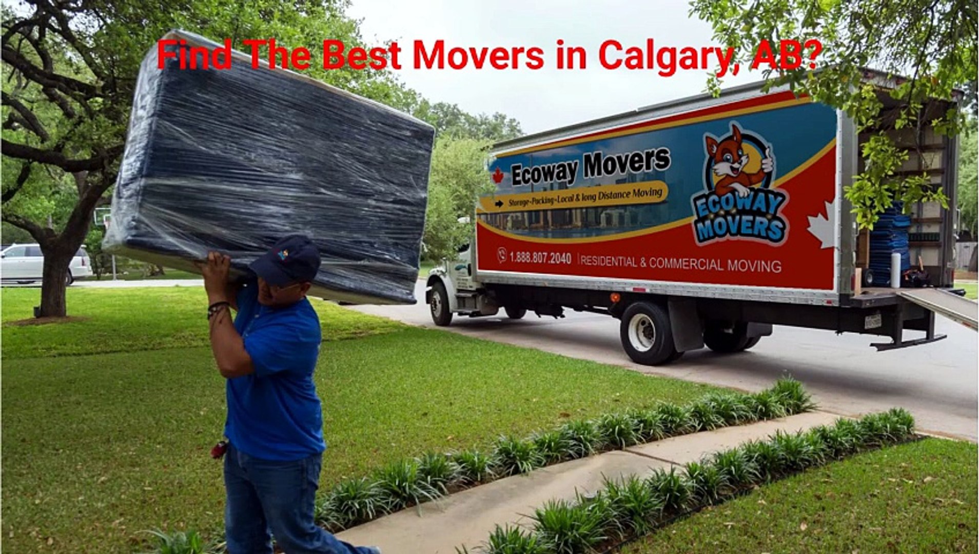 ⁣Ecoway Movers - Experienced Movers in Calgary, AB