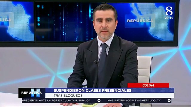 ¿Cuándo reanudarán las clases en Colima? Ya hay 5 detenidos por ataques violentos y narcobloqueos