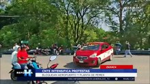 ¡Maestros colapsan Oaxaca! CNTE bloquea aeropuerto y toma instalaciones estratégicas de Pemex