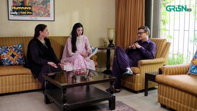 Saas Bahu Ka Rishta Aisa Hee Hota Hai Humnava Sumaiya Bukhsh Hunain Shahid Green TV