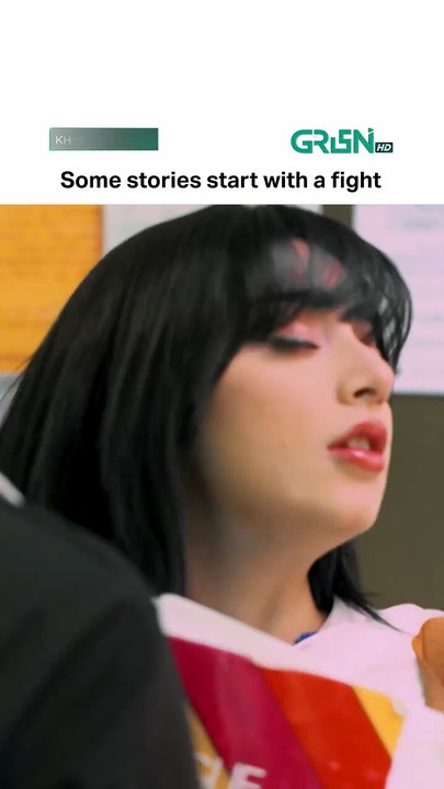 Some Stories Start With a Fight 😯 #shorts #shortsfeed #alizehshah #khwaabmeray #greentv
