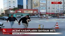 Kayseri’de acemi kasaplar hastaneye koştu