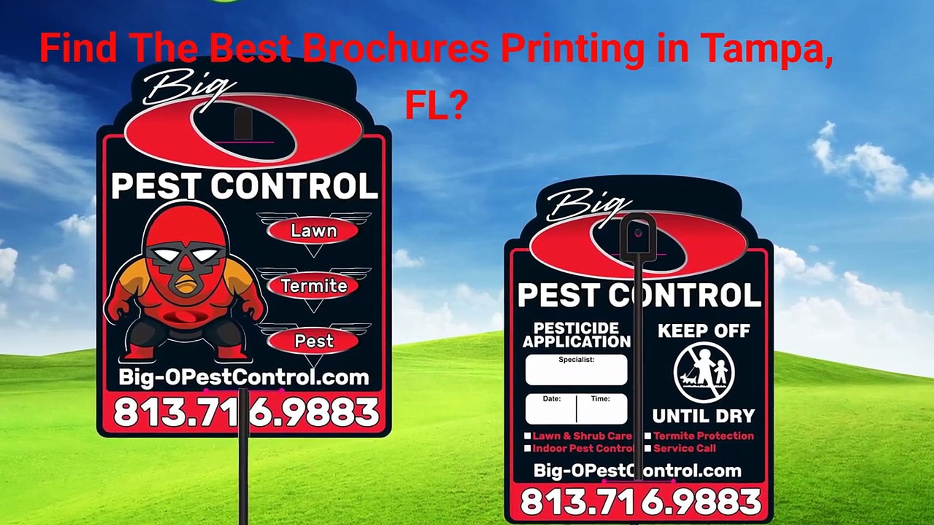 Turf Signs - Affordable Brochures Printing in Tampa, FL