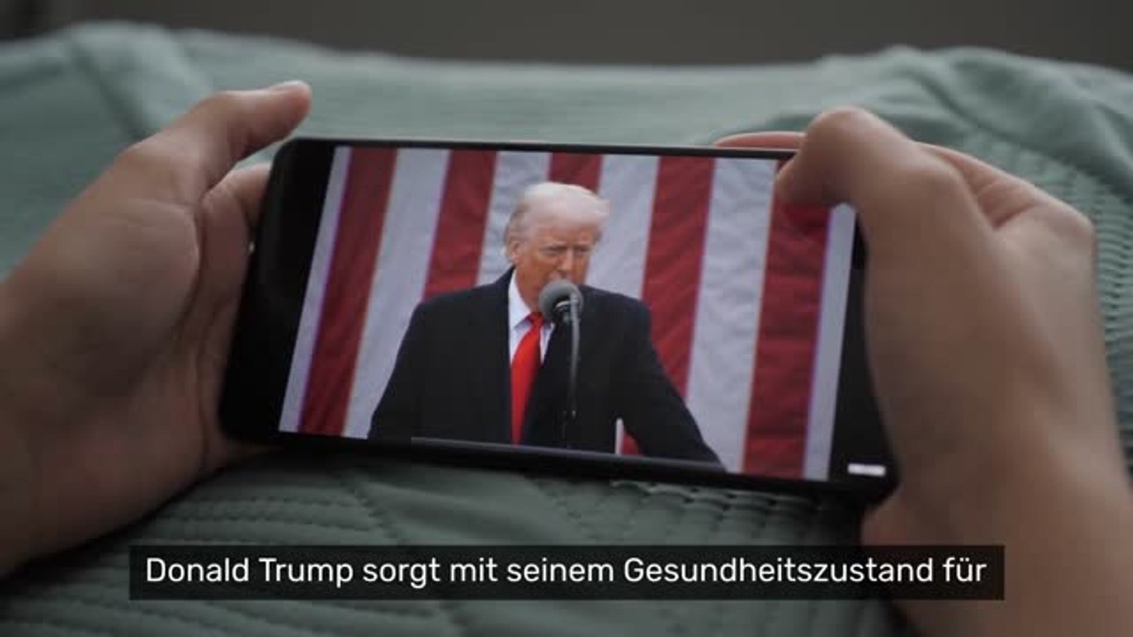 Donald Trump: 'Ich bin skeptisch' - stundenlanger Krankenhaus-Aufenthalt sorgt für Wirbel