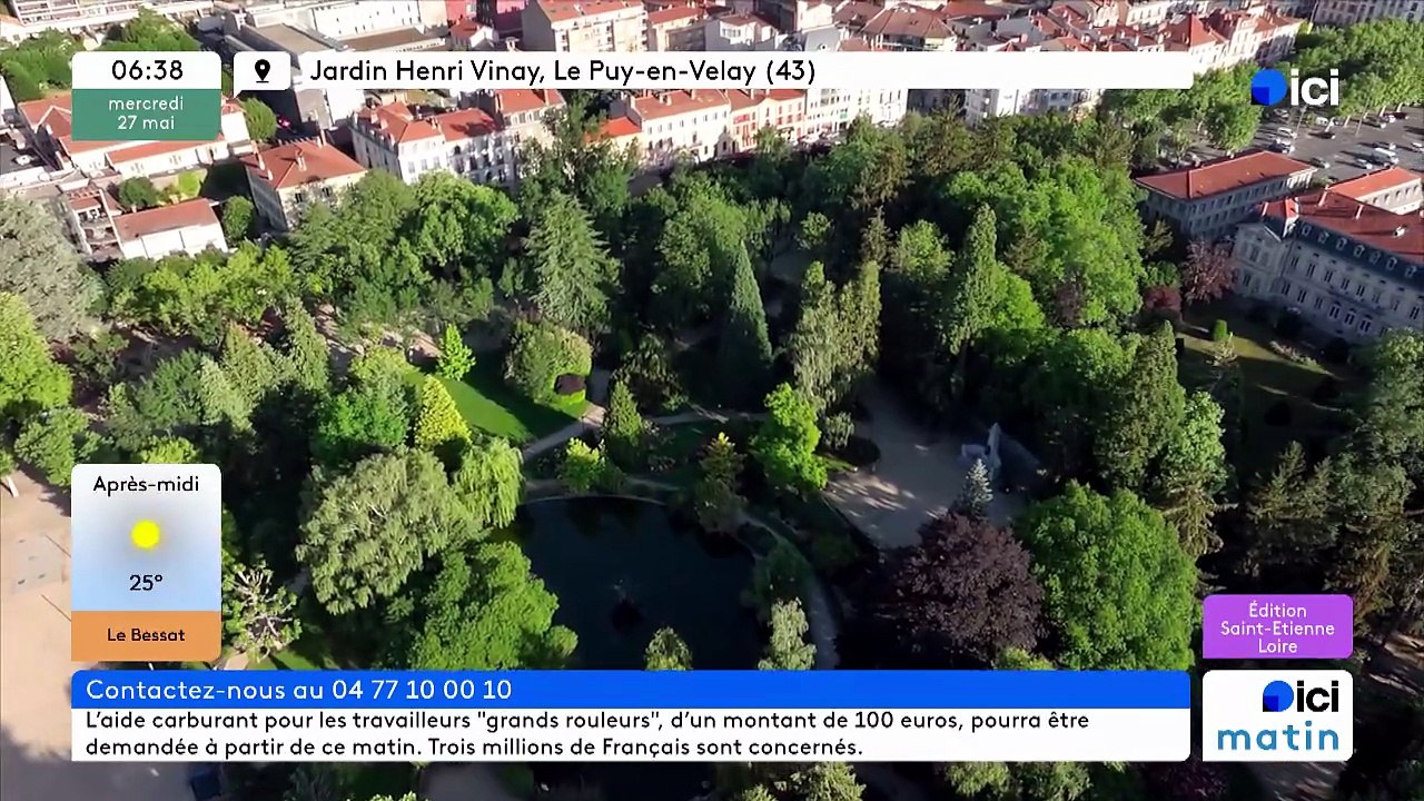 27/05/2026 - ici matin par ici Saint-Étienne Loire en vidéo