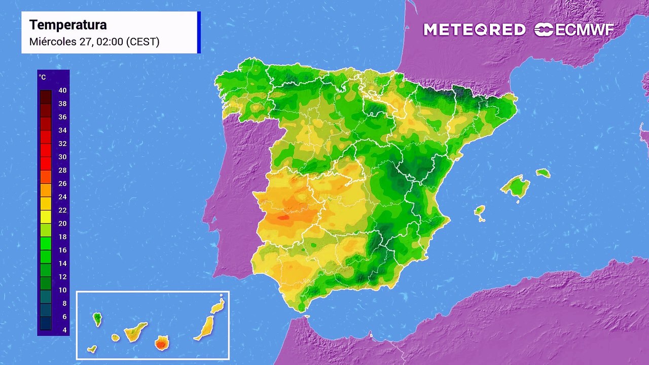 Las temperaturas siguen en aumento
