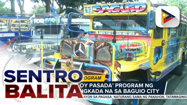 ‘TUPAD Tuloy Pasada’ Program ng DOLE para sa Jeepney drivers at iba pang manggagawa sa transport sector, umarangkada na sa Baguio City | ulat ni Anjel Kim Pengosro - PTV Cordillera