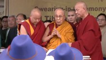 Dalai Lama Attends Penpa Tsering’s Swearing-In as Sikyong