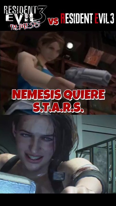 🎬 Jill Valentine vs Nemesis: "I'll Give You STARS" | Resident Evil 3 Original vs Remake | RE3