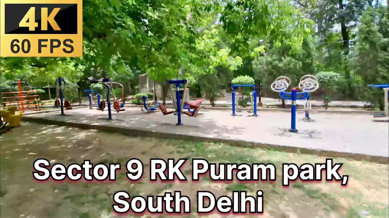 RK Puram Sector 9 Park Tour: Inside South Delhi's Greenest Public Spaces 🚶‍♂️✨