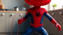 Heroic Reflexes of Spiderman #SpidermanAction, #HeroRescue, #EpicSave, #SuperheroMoments, #SpidermanShorts