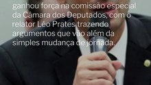 Fim da Escala 6x1: Argumentos e Impactos do Relator Léo Prates