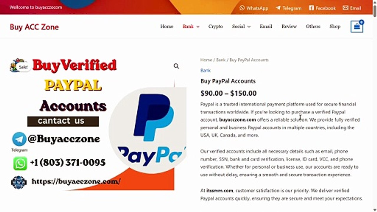 Buy Verified PayPal Accounts - 100% Old and Real Verified