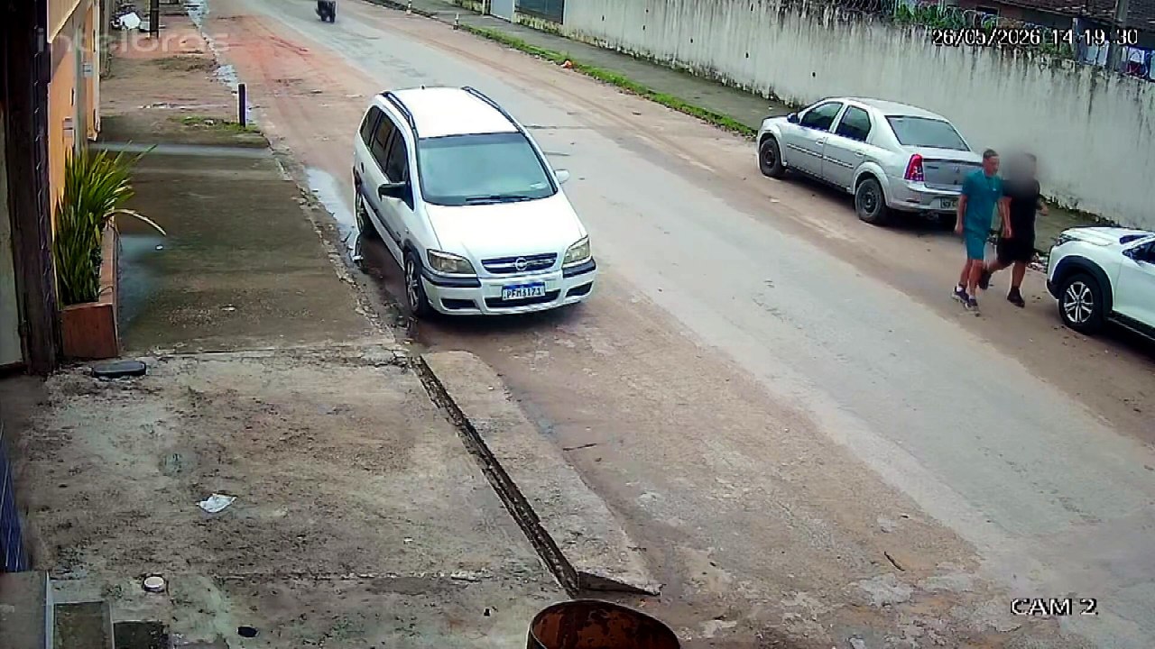 Vídeo mostra momento em que homem é assassinado a tiros saindo de academia