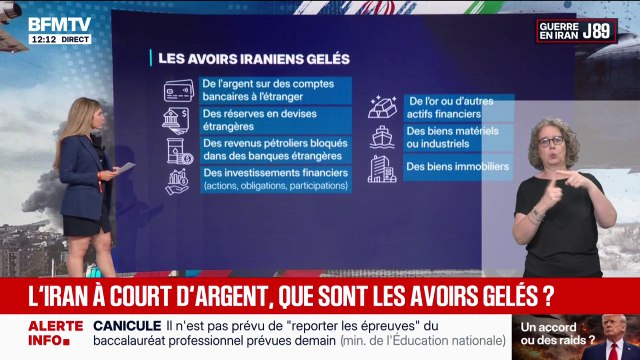 LES ÉCLAIREURS - Où sont situés les avoirs iraniens gelés?