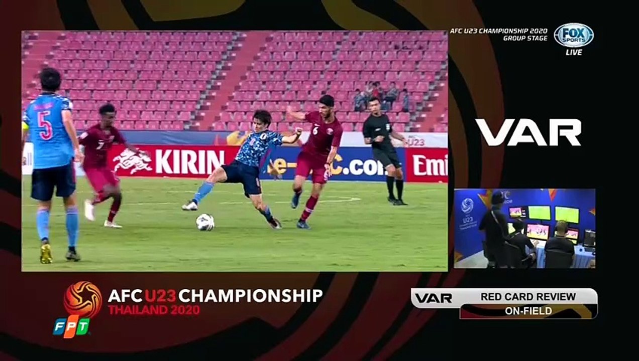 U23 Qatar 1-1 U23 Nhật Bản - Goals and Highlights (15/1/2020) | FOX Sports HD (Truyền Hình FPT)