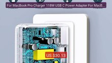 For MacBook Pro Charger 118W USB C Power Adapter For MacBook Pro 1... -- Best Deal 2026 | Shop Now!