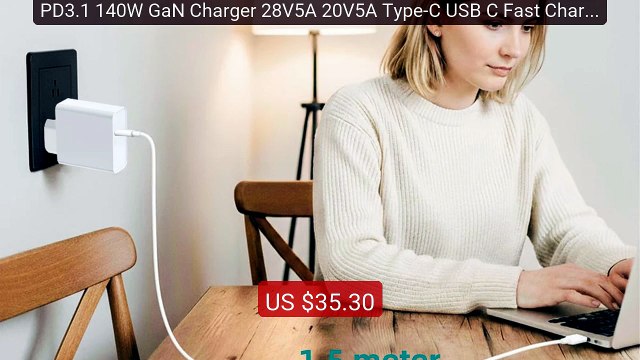 PD3.1 140W GaN Charger 28V5A 20V5A Type-C USB C Fast Charging Adap... Best Deal 2026 | Shop Now!