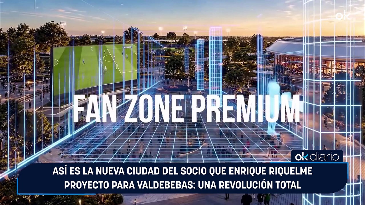 Así es la nueva Ciudad del Socio que Enrique Riquelme proyecto para Valdebebas: una revolución total