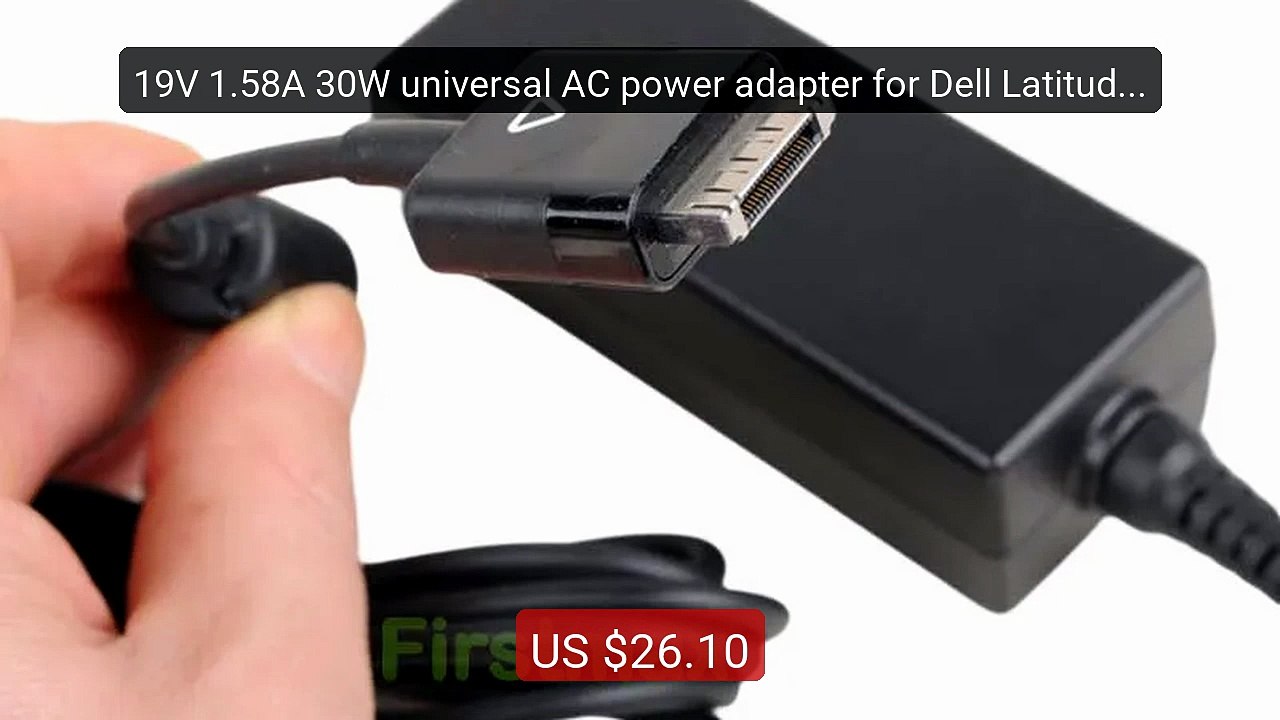 19V 1.58A 30W universal AC power adapter for Dell Latitude 10e ST2... -- Best Deal 2026 | Shop Now!