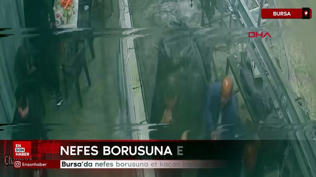 Bursa’da nefes borusuna et kaçan kişiyi Heimlich manevrasıyla kurtardı