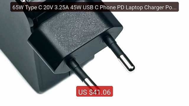 65W Type C 20V 3.25A 45W USB C Phone PD Laptop Charger Power A... Best Buy 2026 | Great Quality!