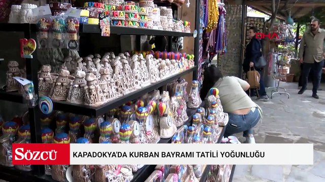 Kapadokya'da Kurban Bayramı tatili yoğunluğu