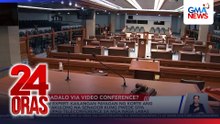 PNP – Gagamitin ang teleconference link para matunton si Sen. Dela Rosa | 24 Oras