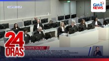 Pagdedesisyon sa petsa ng simula ng trial, ipinagpaliban ng ICC Trial Chamber 3 hanggang ‘di siya muli naususri ng medical experts | 24 Oras