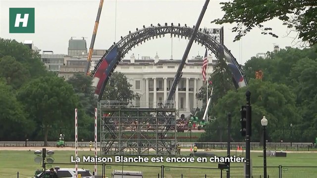 Il n'y a pas que la salle de bal qui provoque un chantier monstre à la Maison Blanche