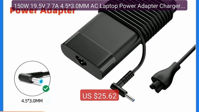 150W 19.5V 7.7A 4.5*3.0MM AC Laptop Power Adapter Charger For HP Zb... Top Rated 2026 | Buy Now!