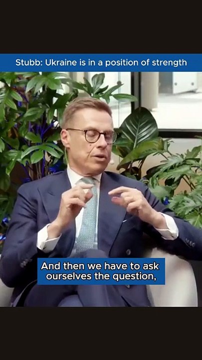 Finland President Questions Europe’s Ukraine Strategy