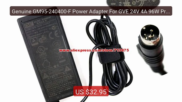Genuine GM95-240400-F Power Adapter For GVE 24V 4A 96W Print Ac Ada... Top Rated 2026 | Buy Now!