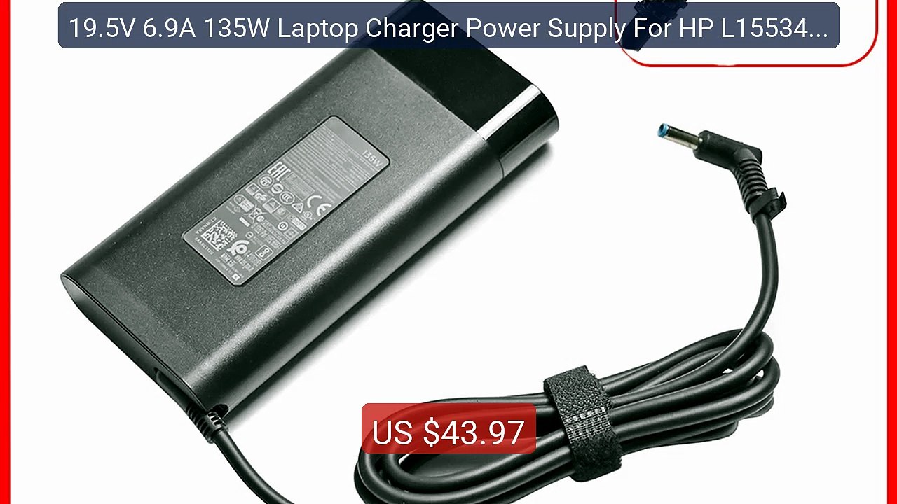 19.5V 6.9A 135W Laptop Charger Power Supply For HP L15534-001 TPN-D... -- Top Rated 2026 | Buy Now!