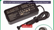19V 6.32A 120W 5.5x2.5mm AC Adapter Power Supply Charger For ASUS R... -- Top Rated 2026 | Buy Now!