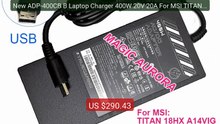 New ADP-400CB B Laptop Charger 400W 20V 20A For MSI TITAN 18HX... -- Hot Deal 2026 | Limited Offer!
