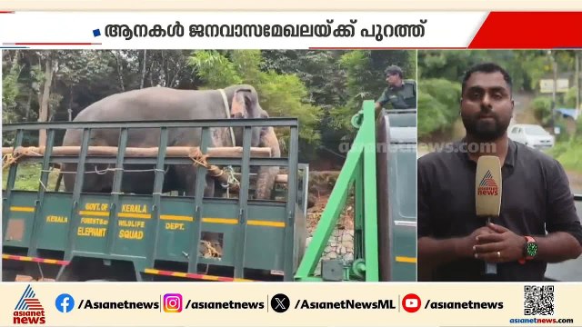 കാട്ടാന ആക്രമണത്തിൽ സ്ത്രീ മരിച്ച മേപ്പാടിയിൽ ജാഗ്രത തുടരുന്നു