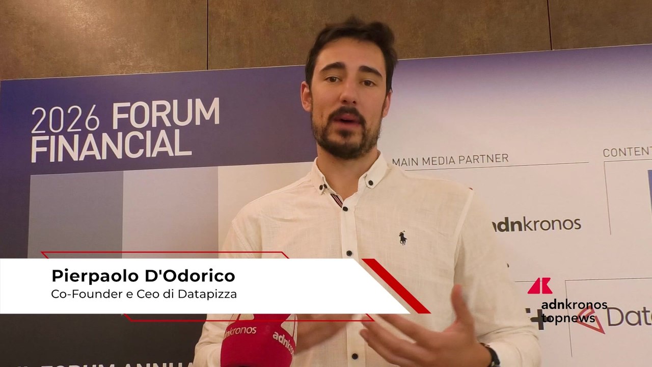 Financial Forum 2026: D'Odorico (Datapizza), ?dati e AI nuova finanza che anticipa decisioni e criticit??
