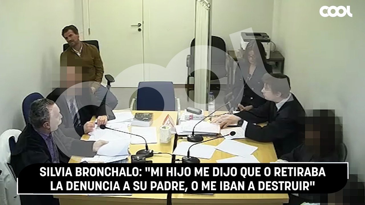 Silvia Bronchalo: "Mi hijo me dijo que o retiraba la denuncia a su padre, o me iban a destruir"