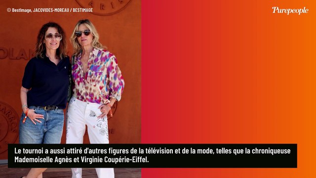 Mathieu Madénian et son épouse Olivia, Caroline Anglade et son mari : les personnalités nombreuses sur le photocall de Roland-Garros