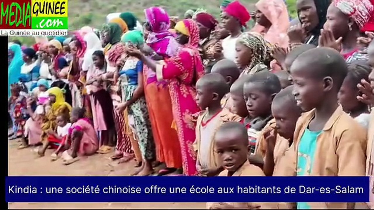 🟢✅️ Après des années passées à étudier dans un hangar, les élèves de Dar-es-Salam vont désormais bénéficier d’une école moderne.