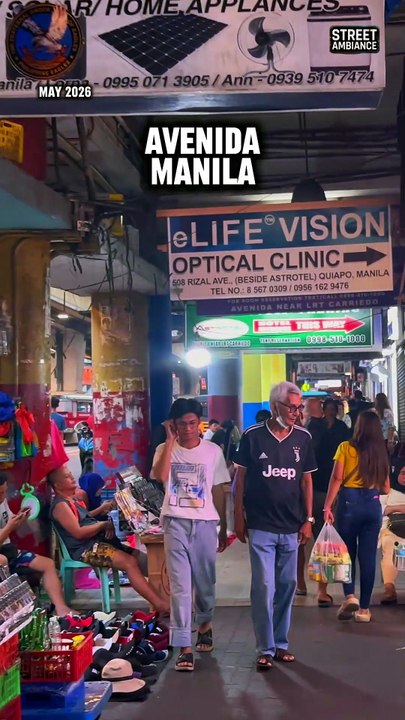 Part 2: Experience Avenida (Rizal Avenue) Sidewalk in Manila  ​#Avenida ​#WalkingTour ​#CityWalks #ManilaPhilippines