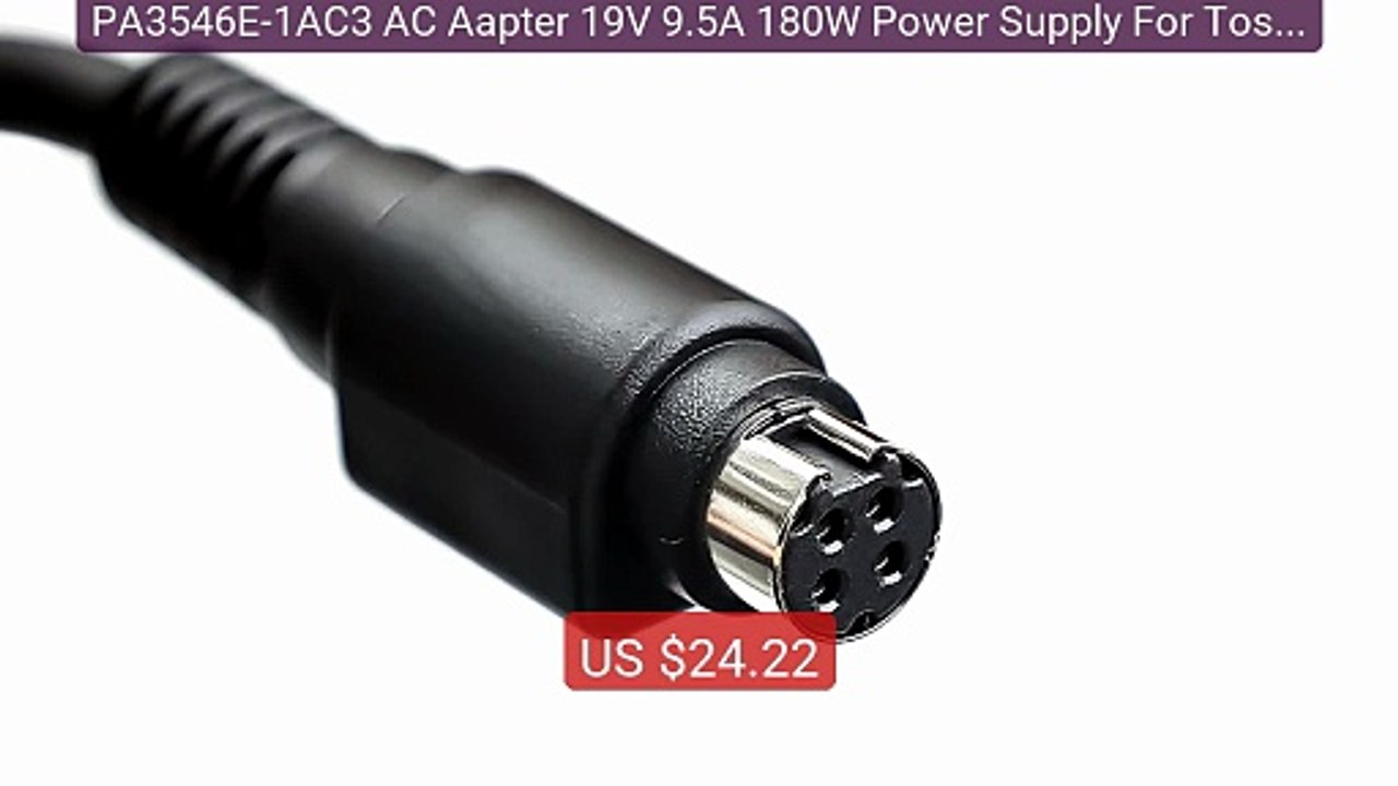 PA3546E-1AC3 AC Aapter 19V 9.5A 180W Power Supply For Toshi... -- Top Pick 2026 | Unbeatable Price!