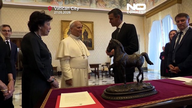 Pope Leo XIV meets Pedro Sánchez at the Vatican ahead of Spain visit
