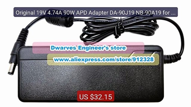 Original 19V 4.74A 90W APD Adapter DA-90J19 NB-90A19 for GN... Top Pick 2026 | Unbeatable Price!