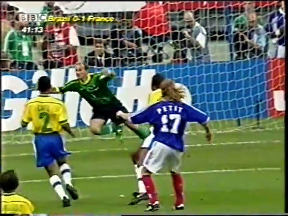 France v Brazil World Cup Final (Part 1) 12-07-1998