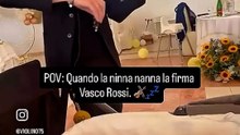 La ninna nanna col violino sulle note di Vasco Rossi: il video