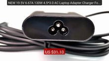 NEW 19.5V 6.67A 130W 4.5*3.0 AC Laptop Adapter Charger For DE... -- Amazing Value 2026 | Must Have!